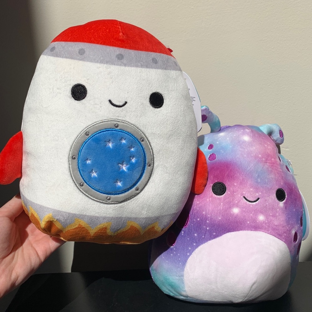 Rocket and alien squish